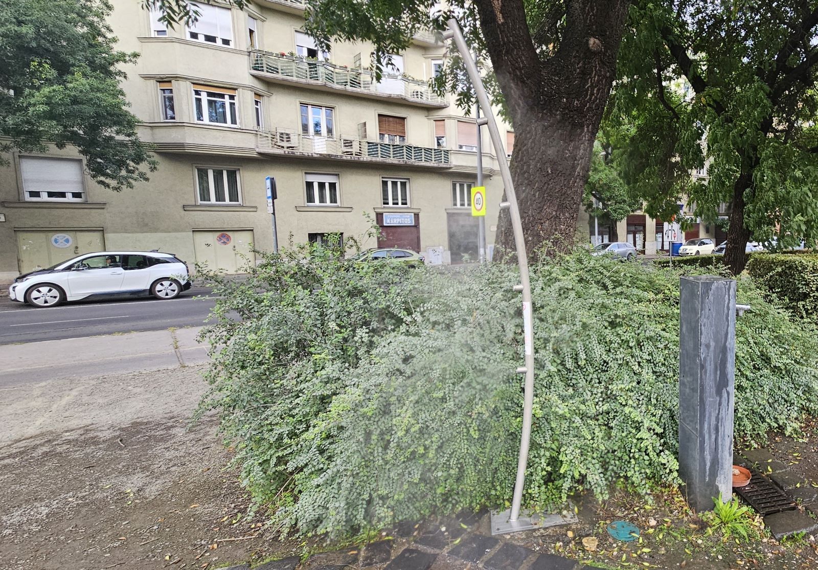 Párakapu és ivókút a Vérmezőn. Fotó: Ambrus Balázs