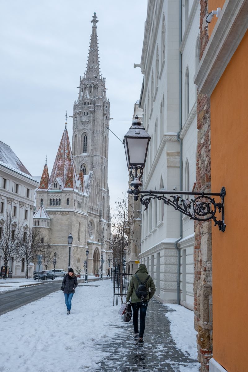 Hóesés, 2026 elején. Fotó: Tóth Tibor