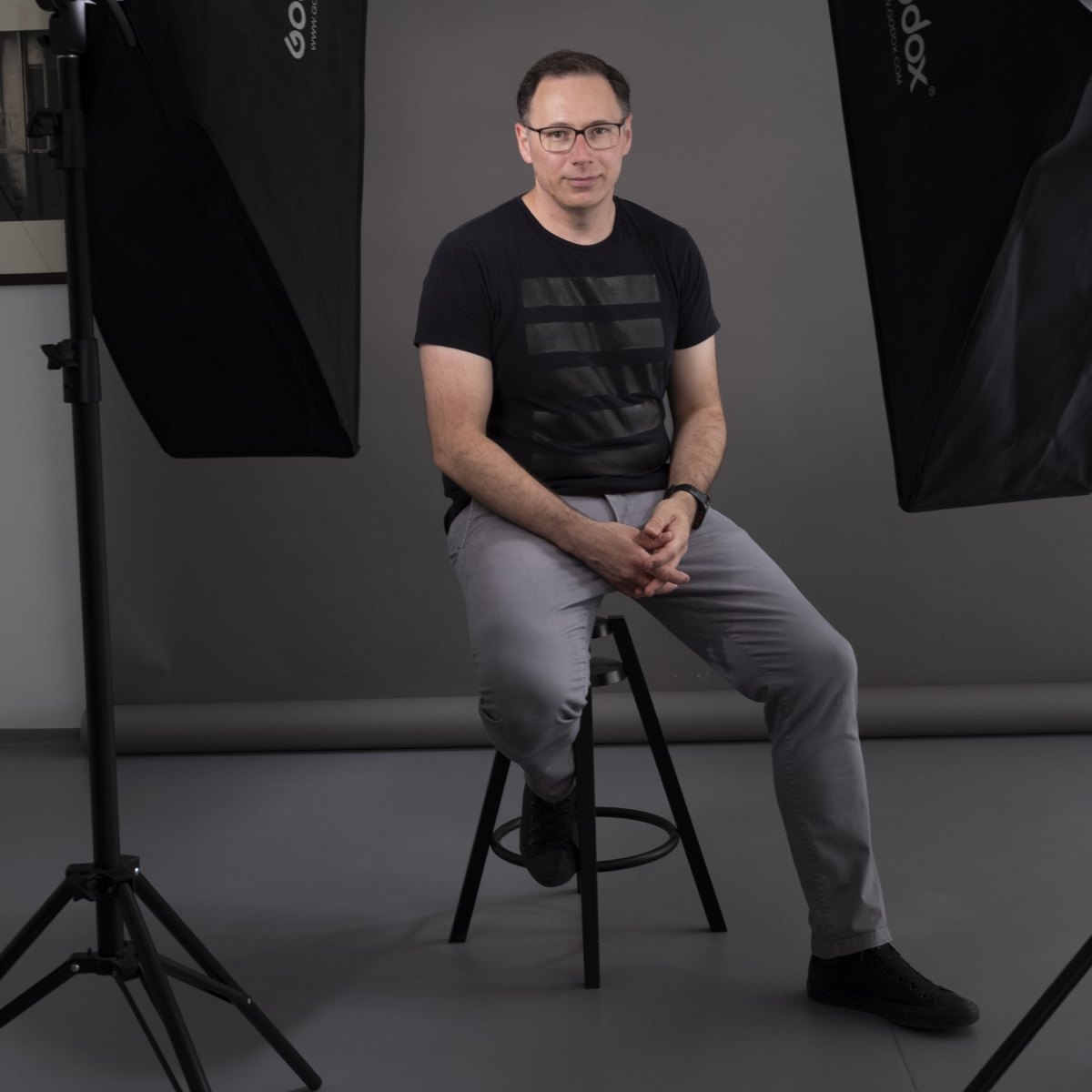 Somorjai Balázs fotóművész műterme és kiállítóhelye az Attila úton. Fotó: Tóth Tibor