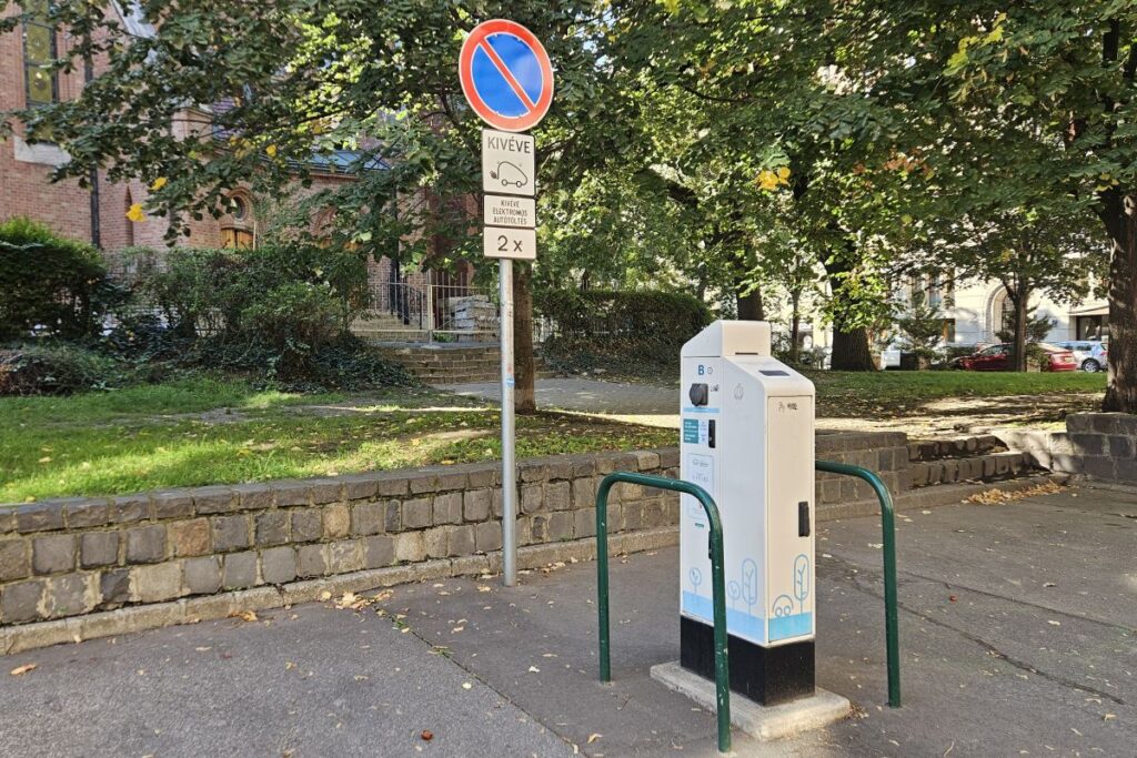 Elektromos AC töltőpont, Várgarázs 3 2026. szeptember 30.